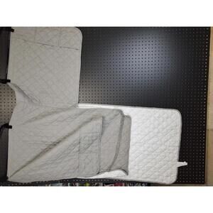 Cozy Quilted Chair Cover with Handy Pockets - Snug & Stylish